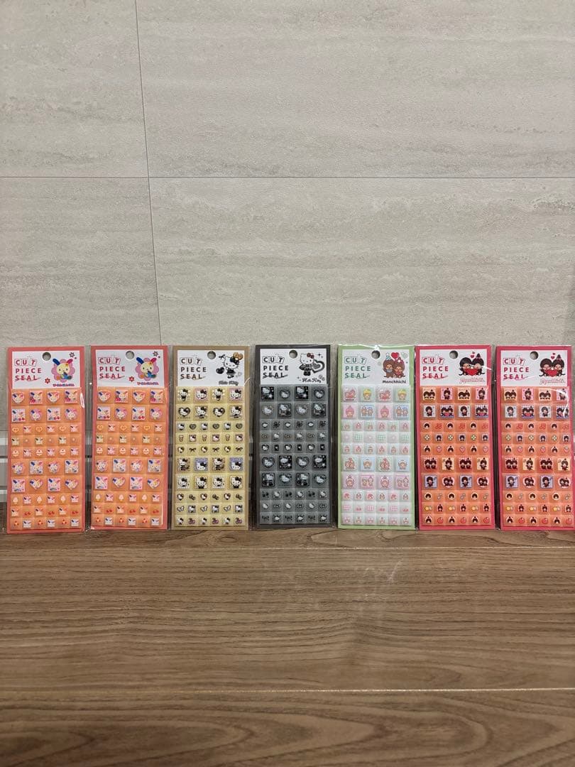 【正規品】ボンボンドロップシール　カプセルシールタイルシール他　52枚まとめ売り