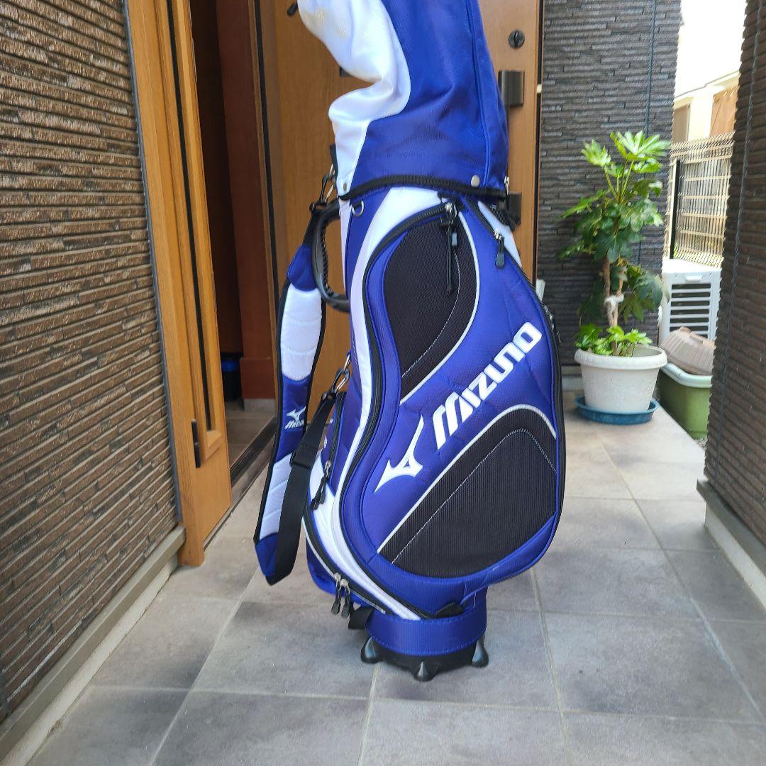 美品 Mizuno キャディバッグ ゴルフバッグ