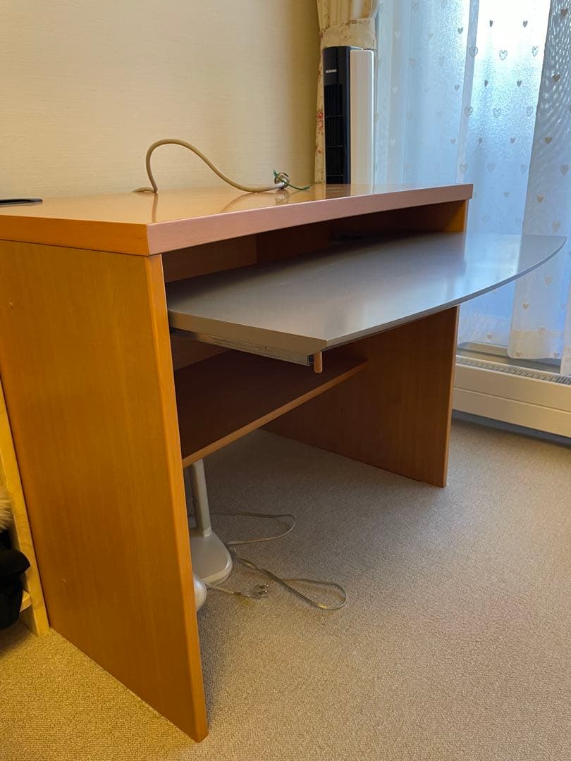 机　パソコンデスク　勉強机　学習机　作業台　木製