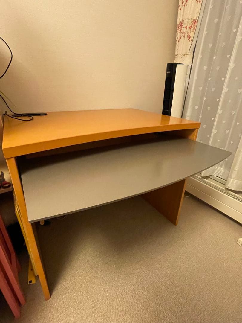 机　パソコンデスク　勉強机　学習机　作業台　木製