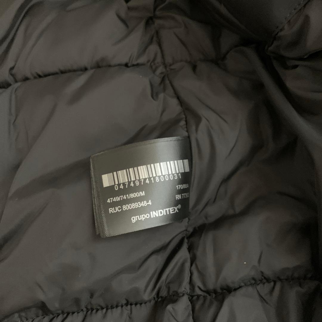 【新品　試着のみ】ZARA ロング丈ウォーター&ウインドプロテクションアノラック