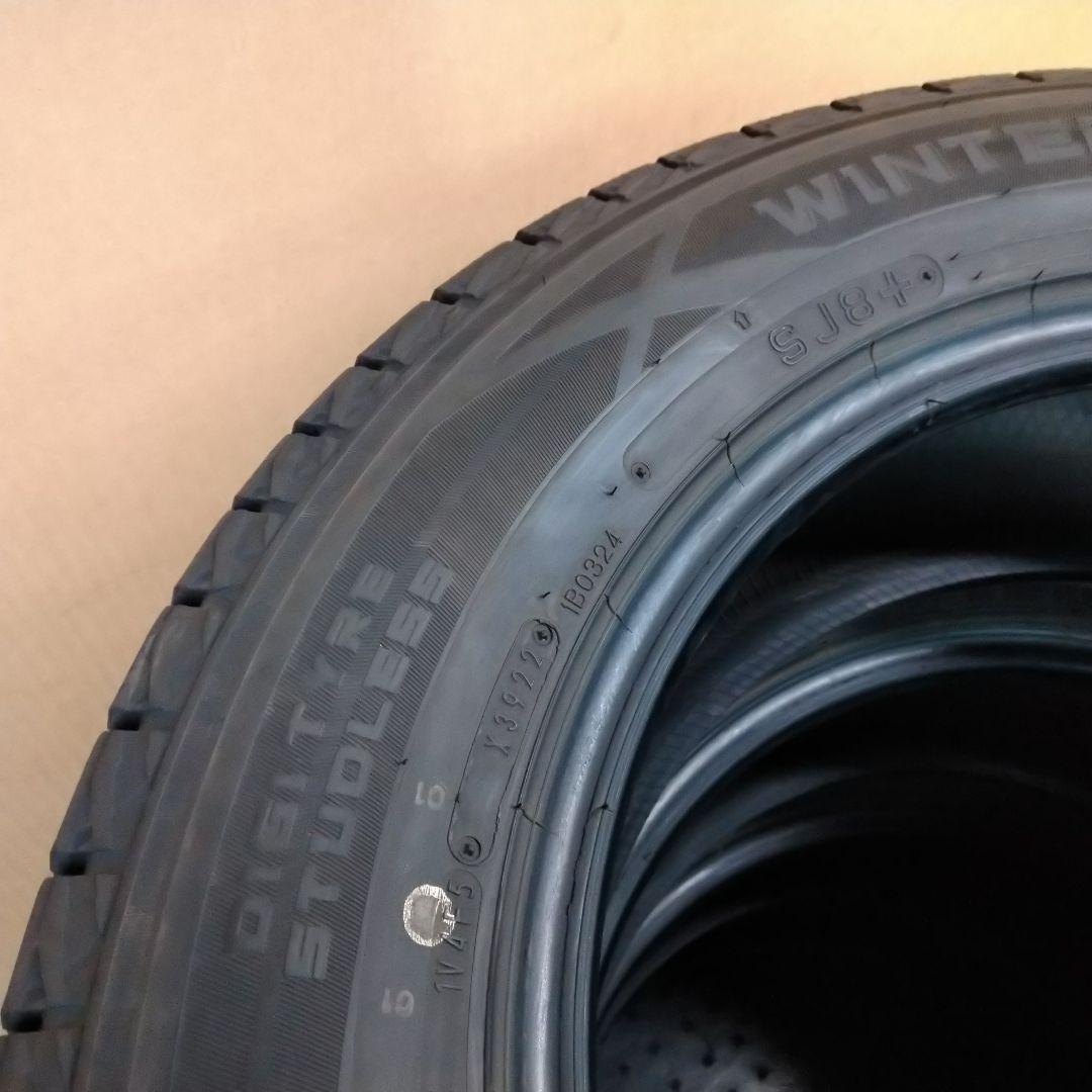 ★バリ山 225/65R17 ダンロップウインターマックスSJ8+ 22年製4本