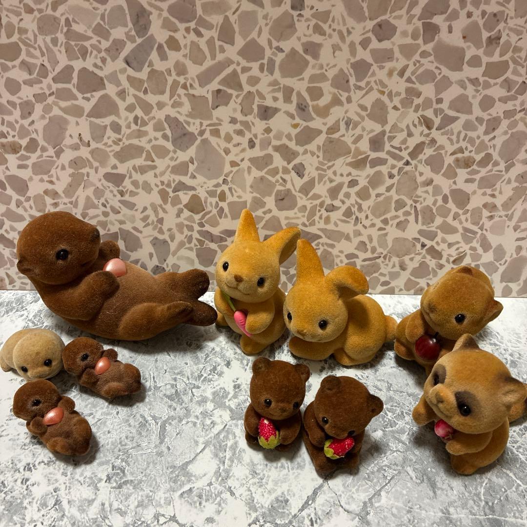 CENTEX センテックス 他 フロッキー 動物 置物 10体 まとめ売り