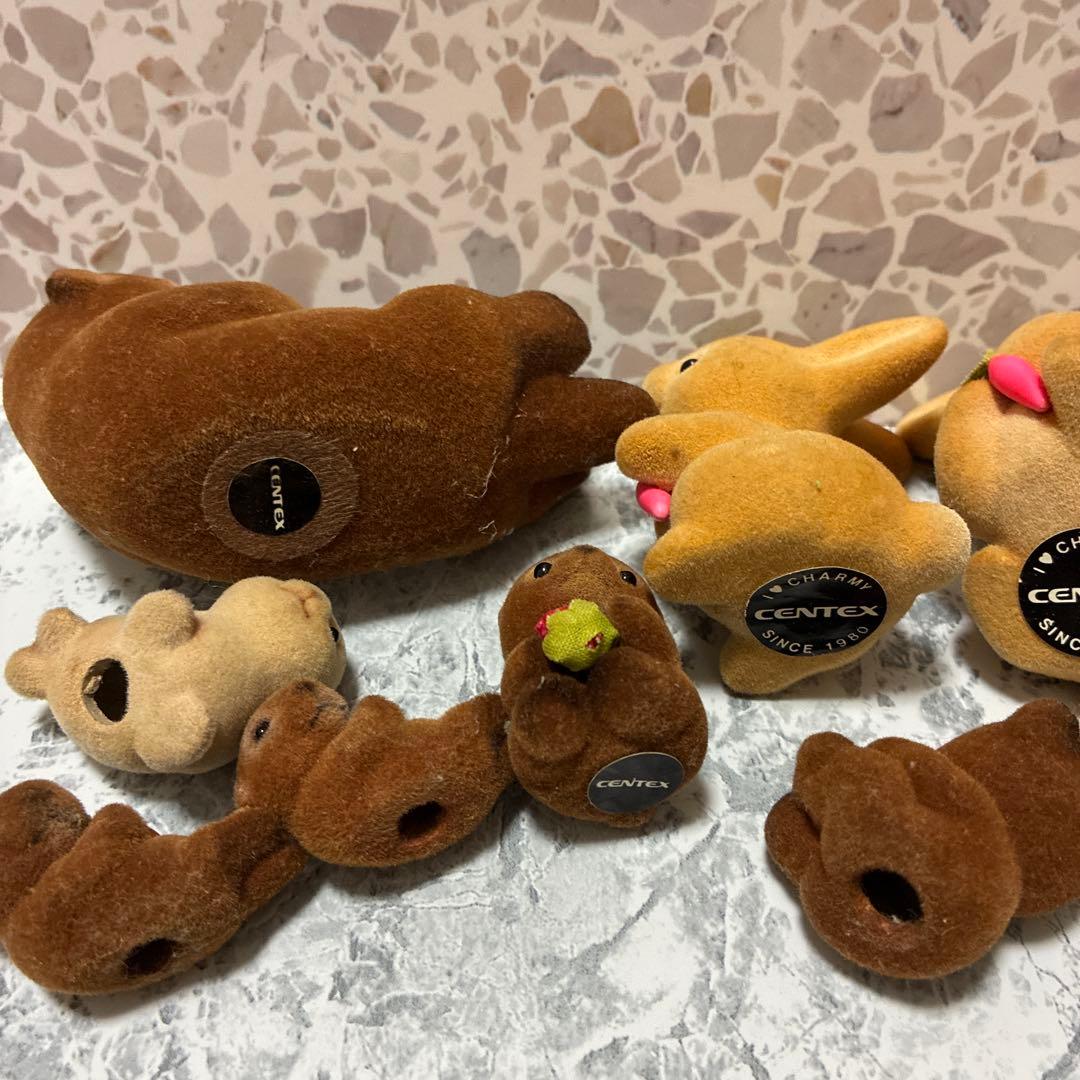 CENTEX センテックス 他 フロッキー 動物 置物 10体 まとめ売り