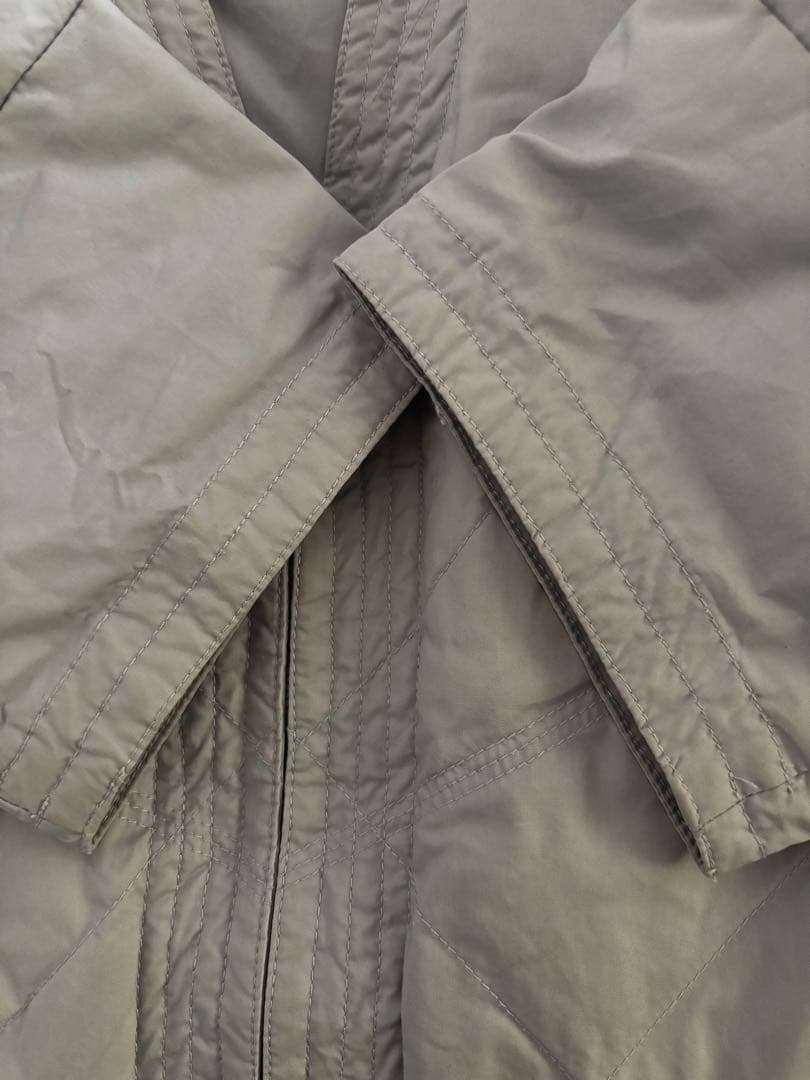 solamonat poche ダウンキルトコート　水色