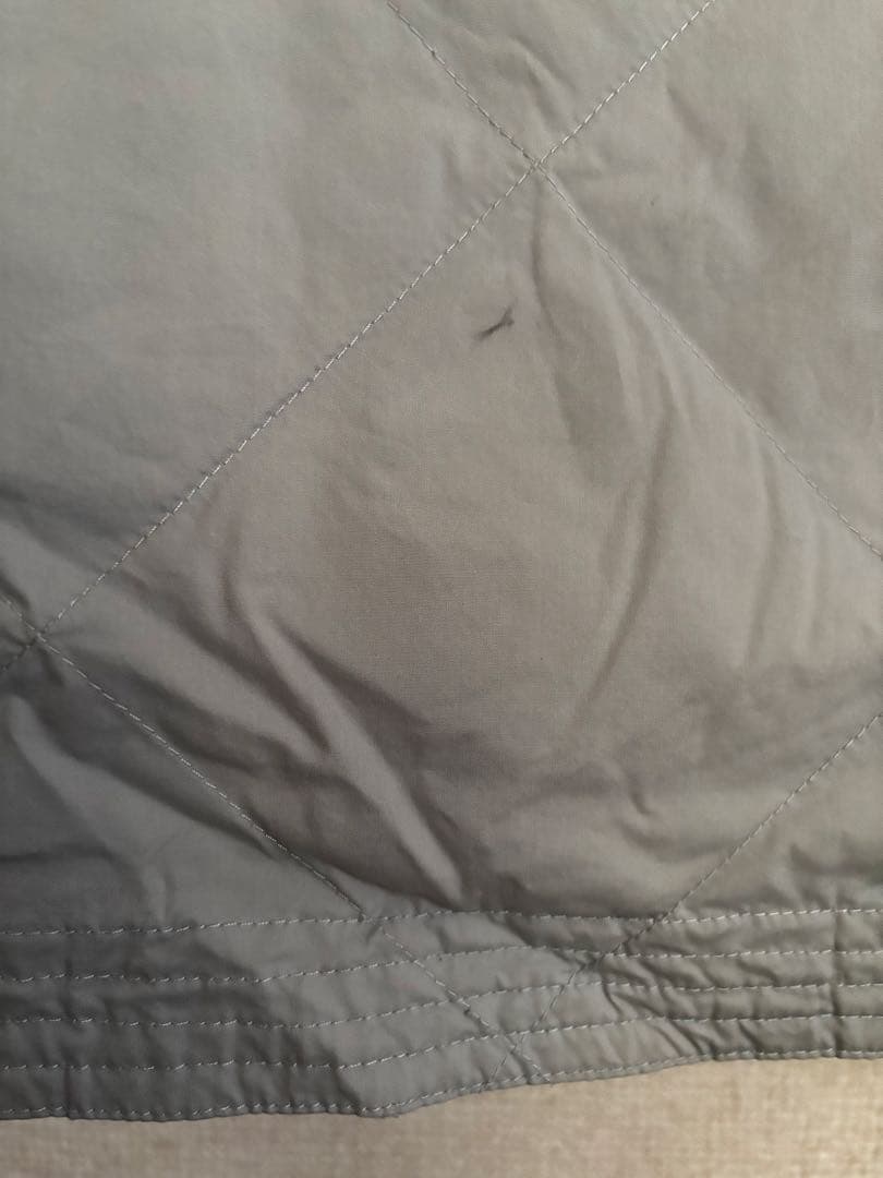 solamonat poche ダウンキルトコート　水色