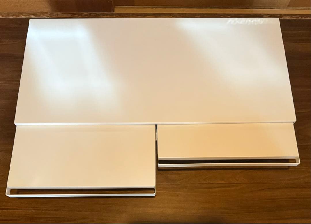 mi♡yu⭐️ 山崎実業 ツーウェイ 下引き出し&スライドテーブル