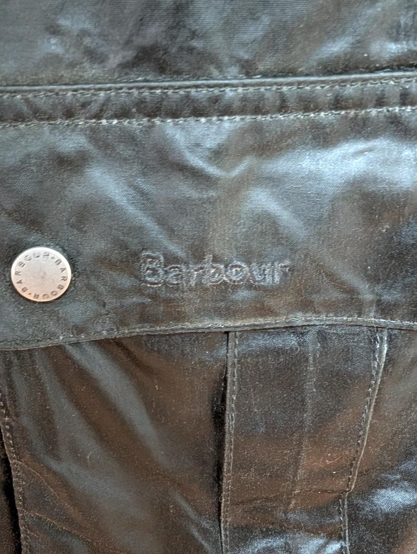 バブアー インターナショナル デューク ワックスジャケット 再ワックス済 美品