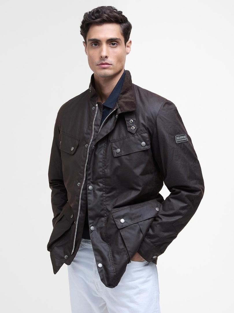 バブアー インターナショナル デューク ワックスジャケット 再ワックス済 美品