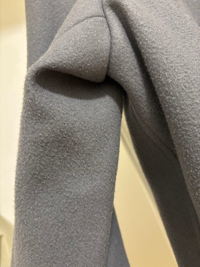 【たー】AURALEE グレー ステンカラーコート