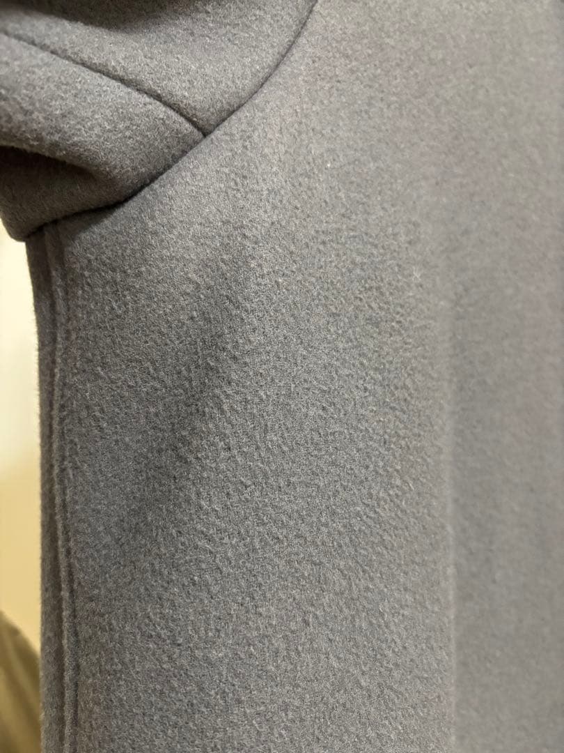 【たー】AURALEE グレー ステンカラーコート