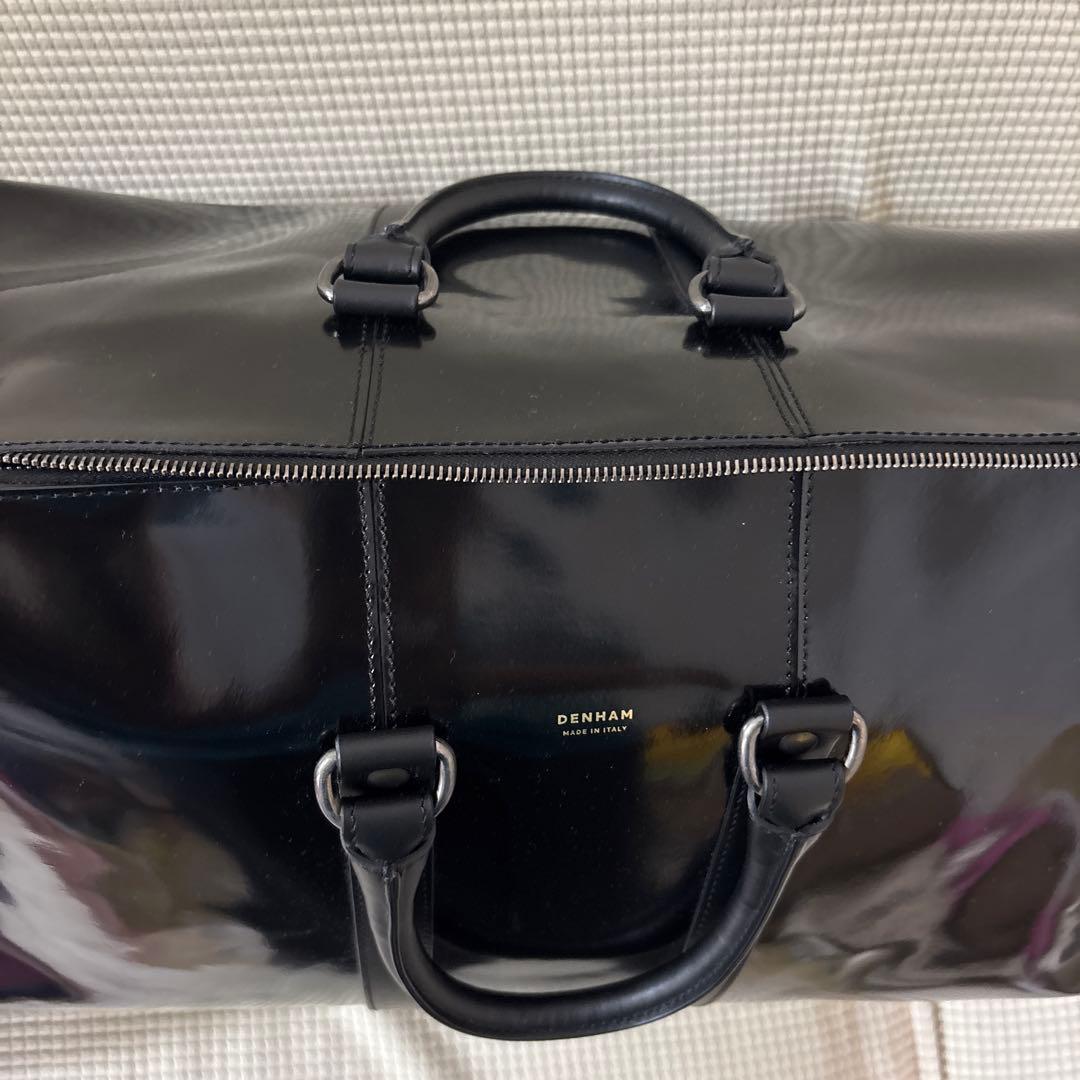 DENHAM ボストンバッグ 黒