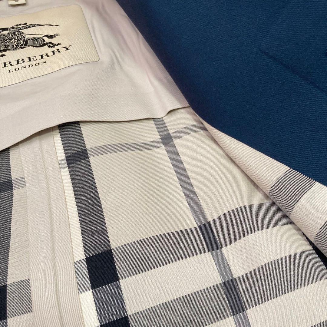 《良品》 BURBERRY ステンカラーコート ベージュ 52 シンプル