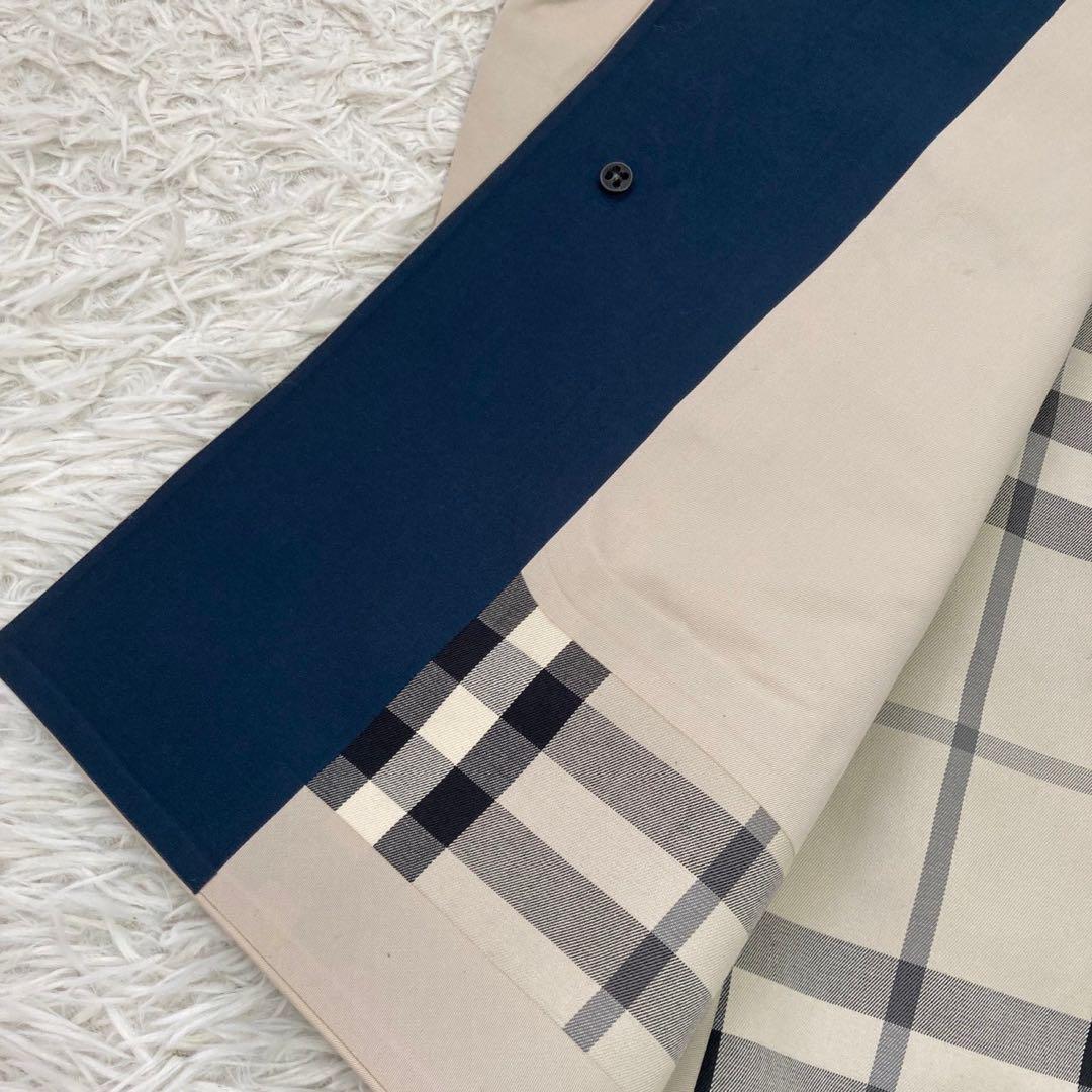 《良品》 BURBERRY ステンカラーコート ベージュ 52 シンプル