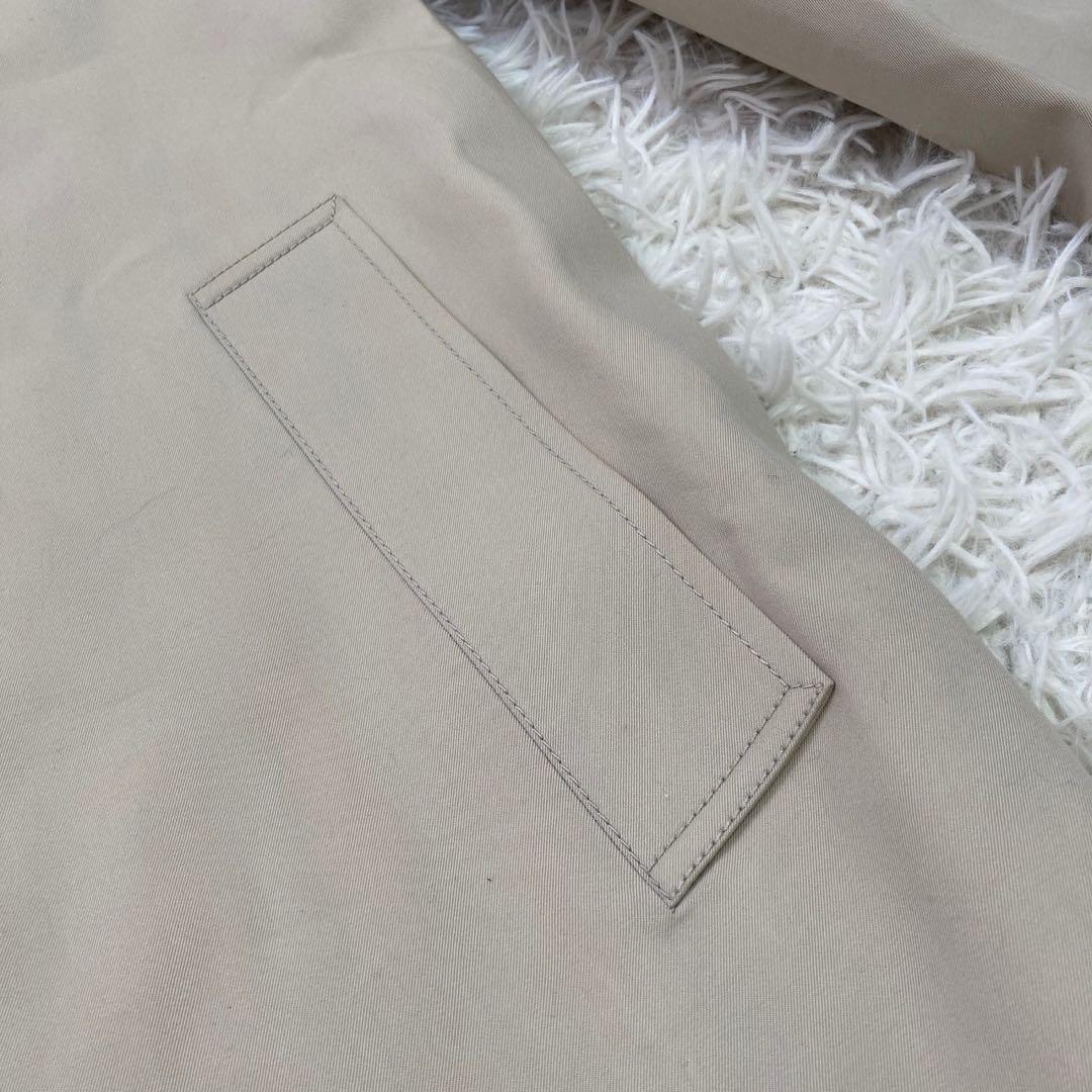 《良品》 BURBERRY ステンカラーコート ベージュ 52 シンプル