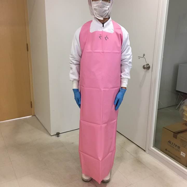 ウレタン打抜きエプロン