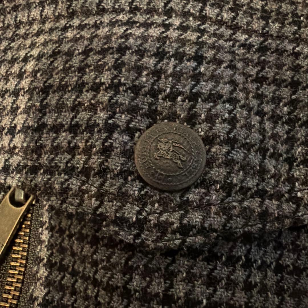 正規品BURBERRY BLACK LABEL チェックジャケットLサイズ