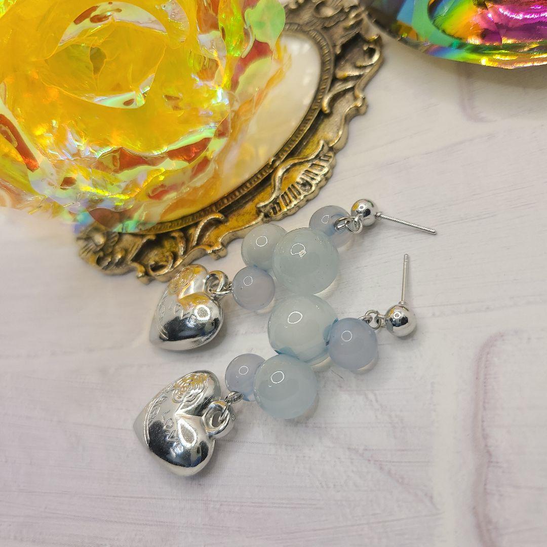 ハンドメイドピアス1738