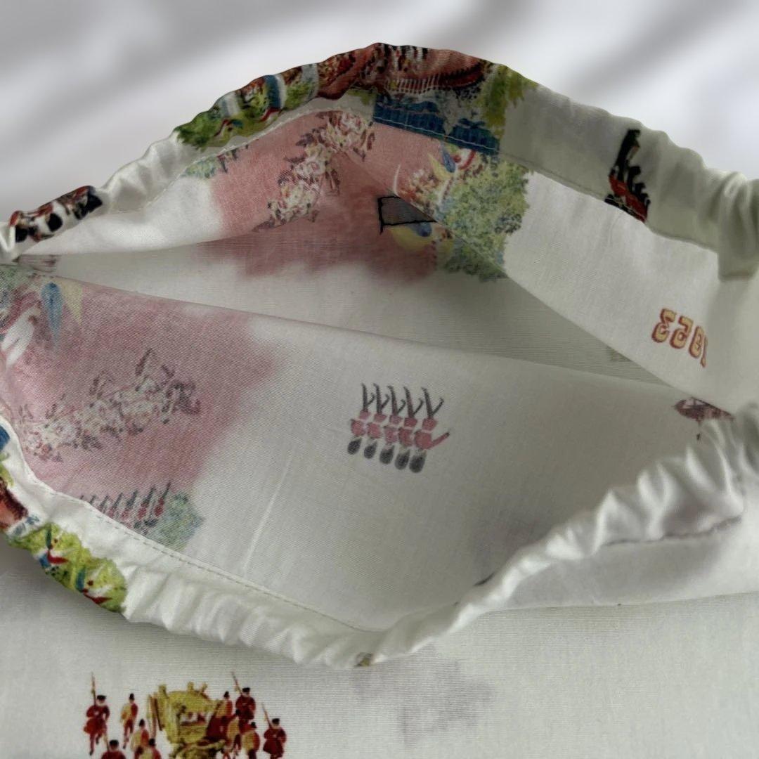 オールドマンズテーラー　ブリティッシュ　巾着袋とスカーフ2点セット