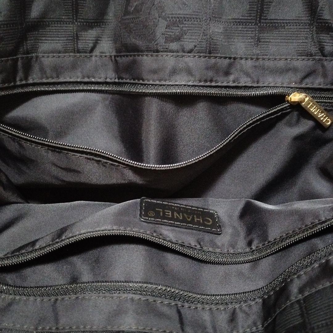 CHANEL ニュートラベルライン ММトート黒