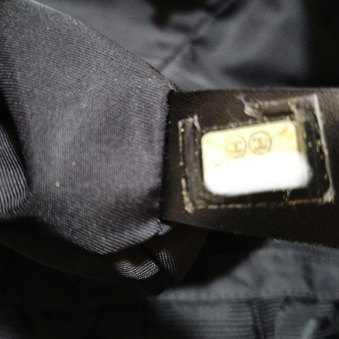 CHANEL ニュートラベルライン ММトート黒