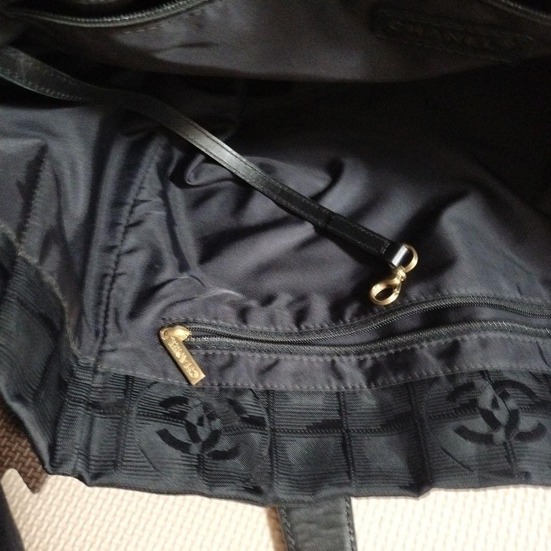 CHANEL ニュートラベルライン ММトート黒