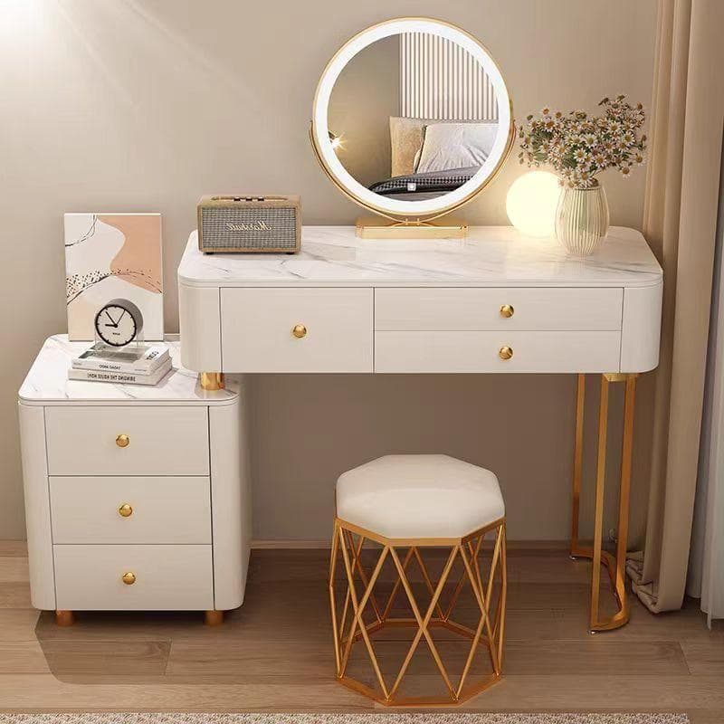 ドレッサーコンセント付き訳あり品写真をご確認デスクのみ204-100-05