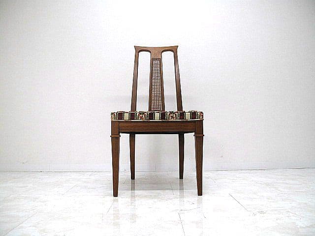 ドレクセルヘリテイジ 「トライユン」 マホガニー材ダイニングチェア　　食卓椅子