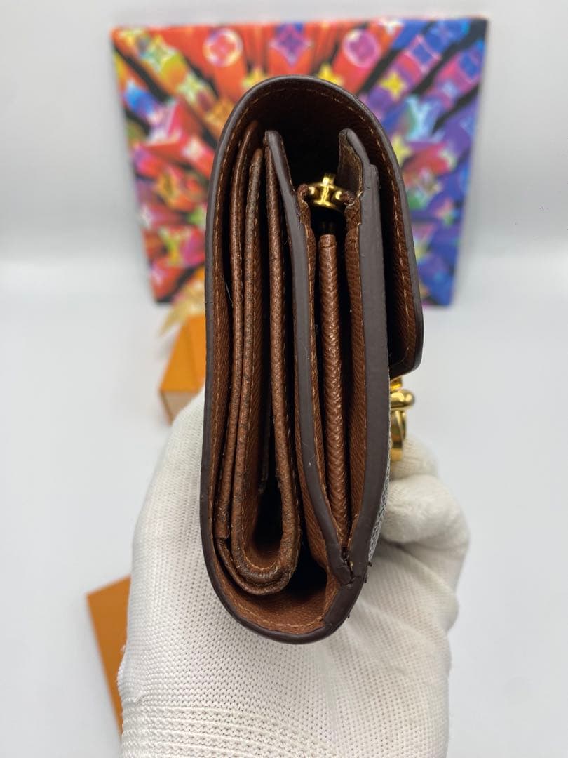 ルイヴィトン モノグラム ポルトフォイユ ジョイ 三つ折り財布 コアラ系