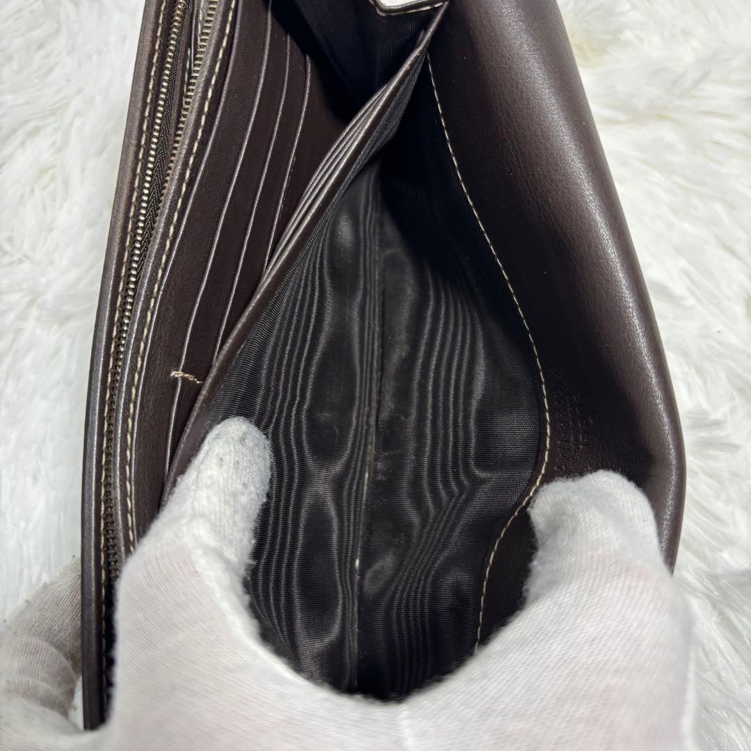 ✨美品✨ グッチ GGキャンバス インターロッキング ラブリーハート 長財布 茶