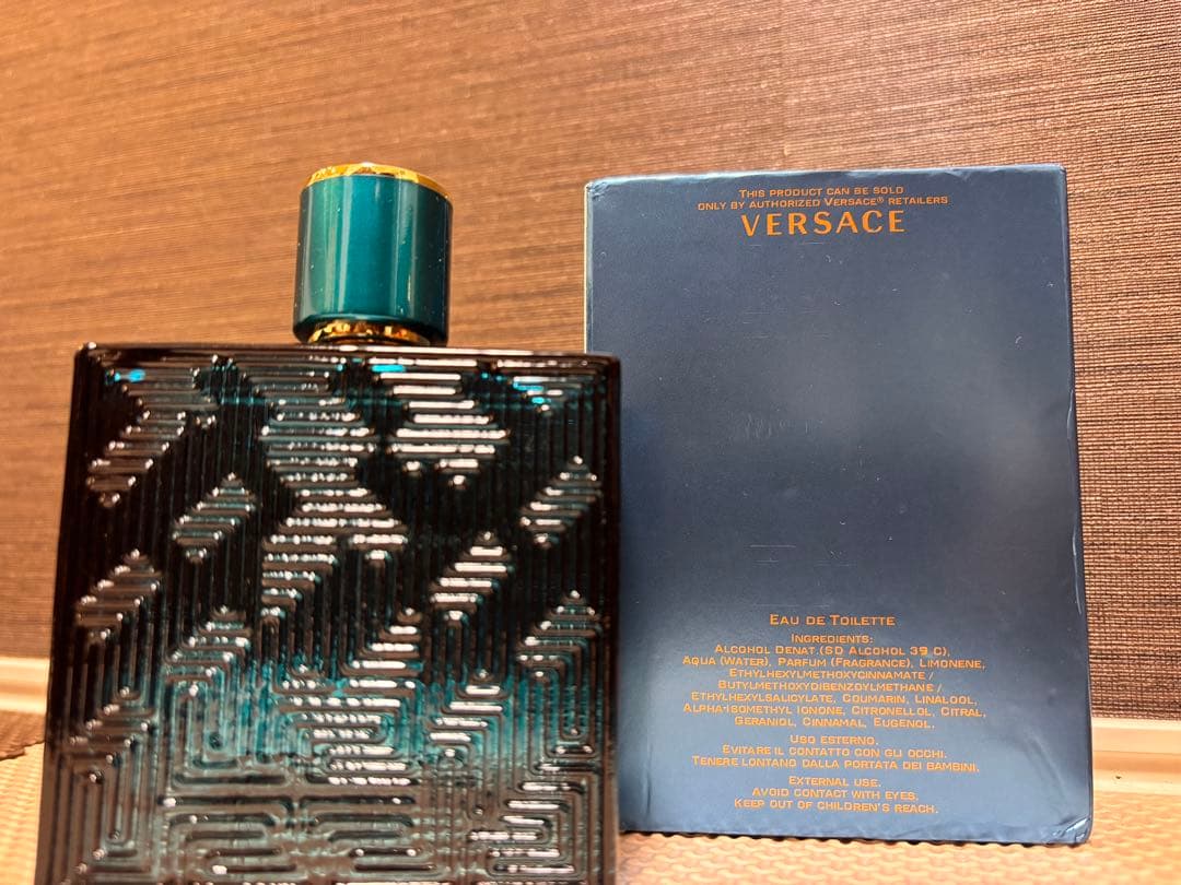 VERSACEヴェルサーチ エロス EDT スプレー 100ml×1