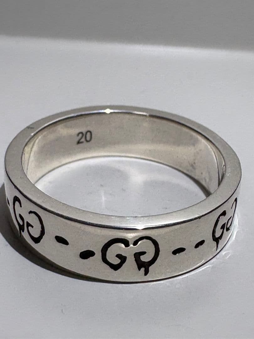 GUCCI　ブランデット インターロッキング 刻印サイズ:20号