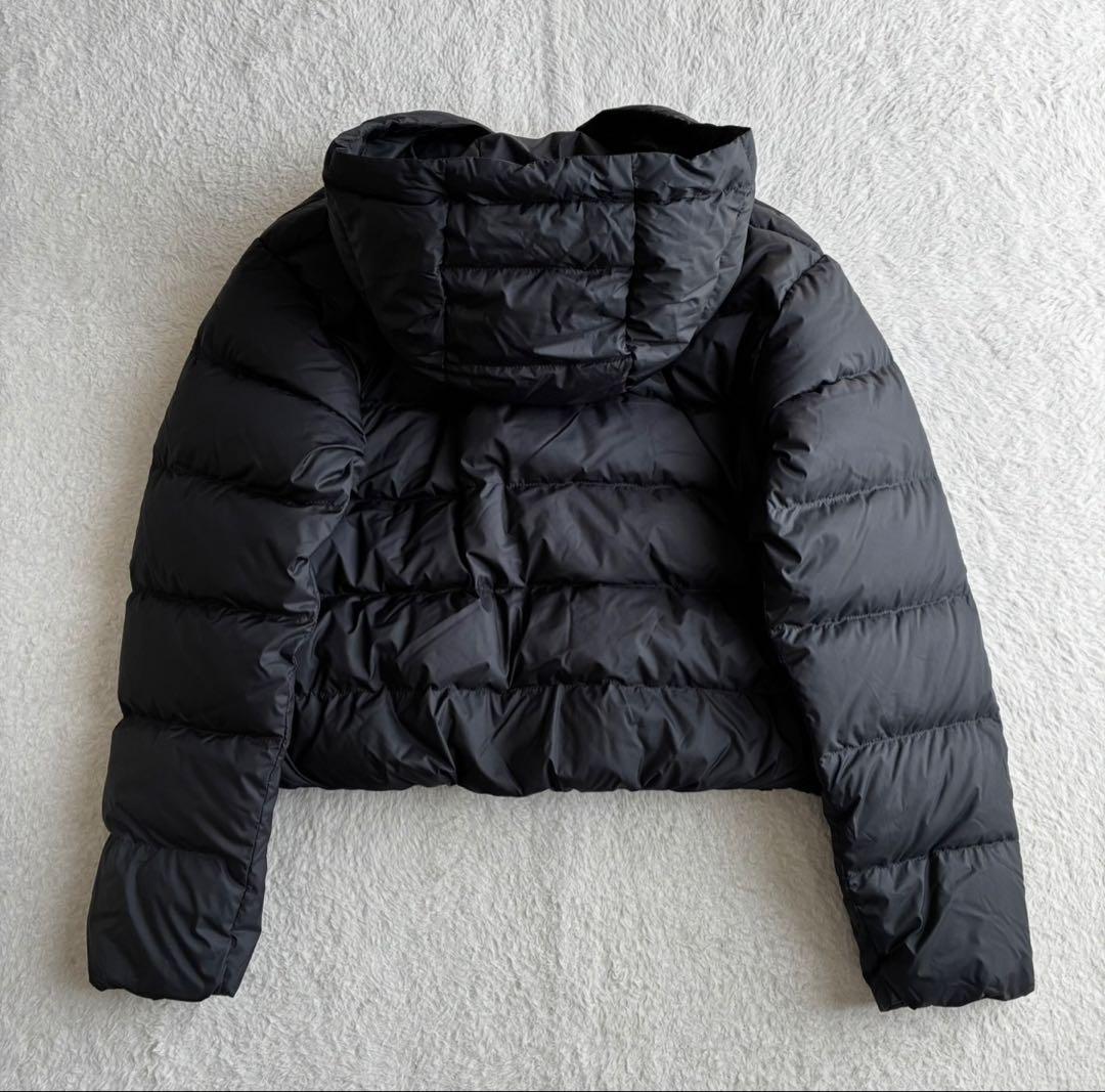 美品 オーシバル Bshop フード付き ダウンジャケット 24AW 黒