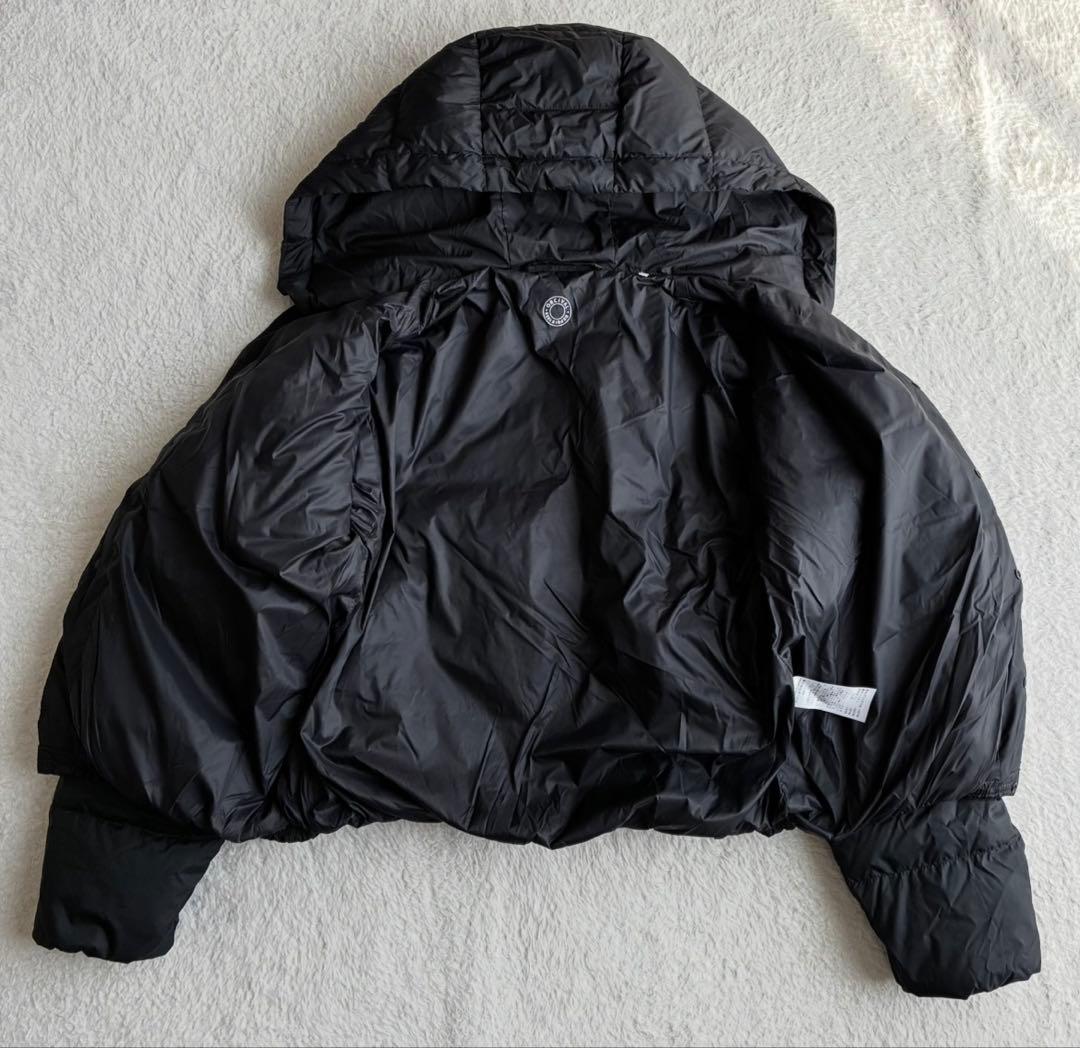 美品 オーシバル Bshop フード付き ダウンジャケット 24AW 黒