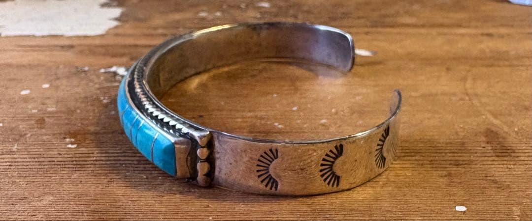 ターコイズバングル SJC刻印