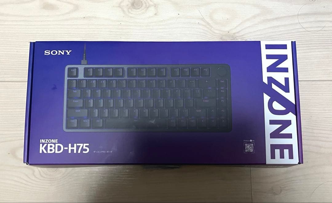 新品未使用！ラピトリSONY INZONE KBD-H75 ゲーミングキーボード