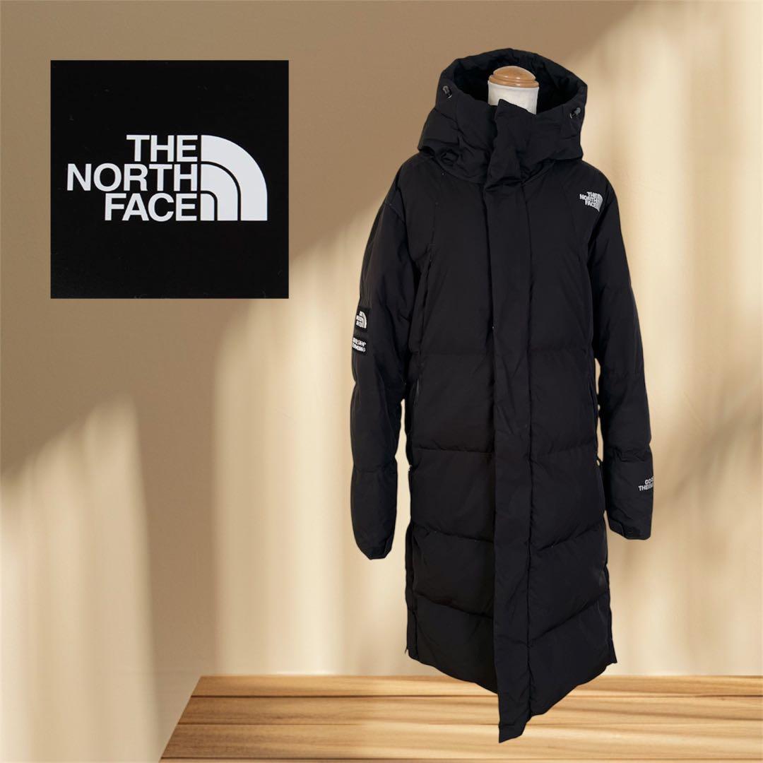 美品THE NORTH FACE ロングダウンジャケット ブラック