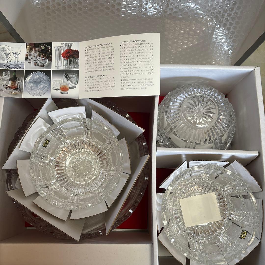 【新品未使用】HOYA ガラス製食器セット 7点セット