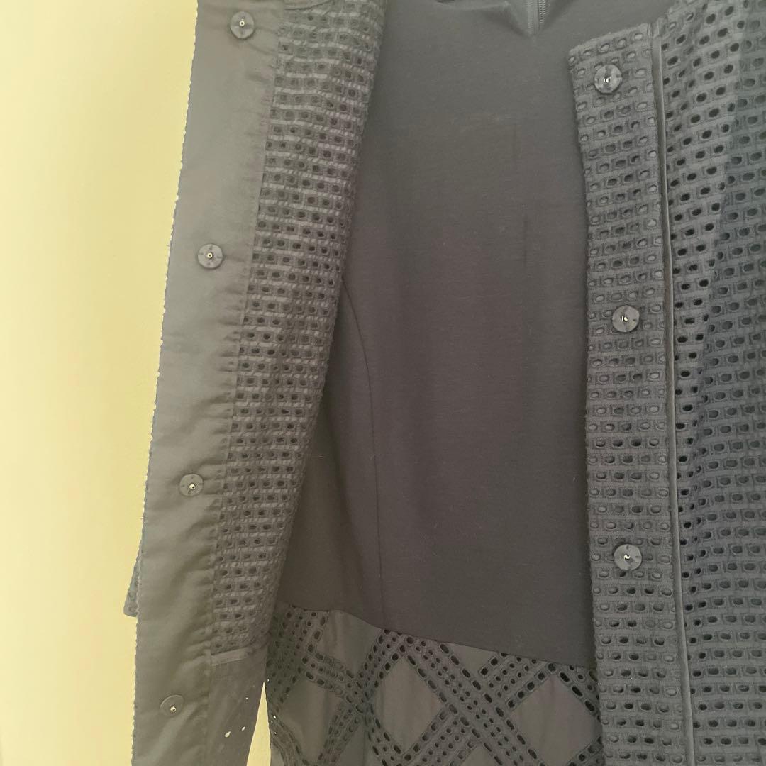 DAKS ネイビー ワンピースとジャケット セット