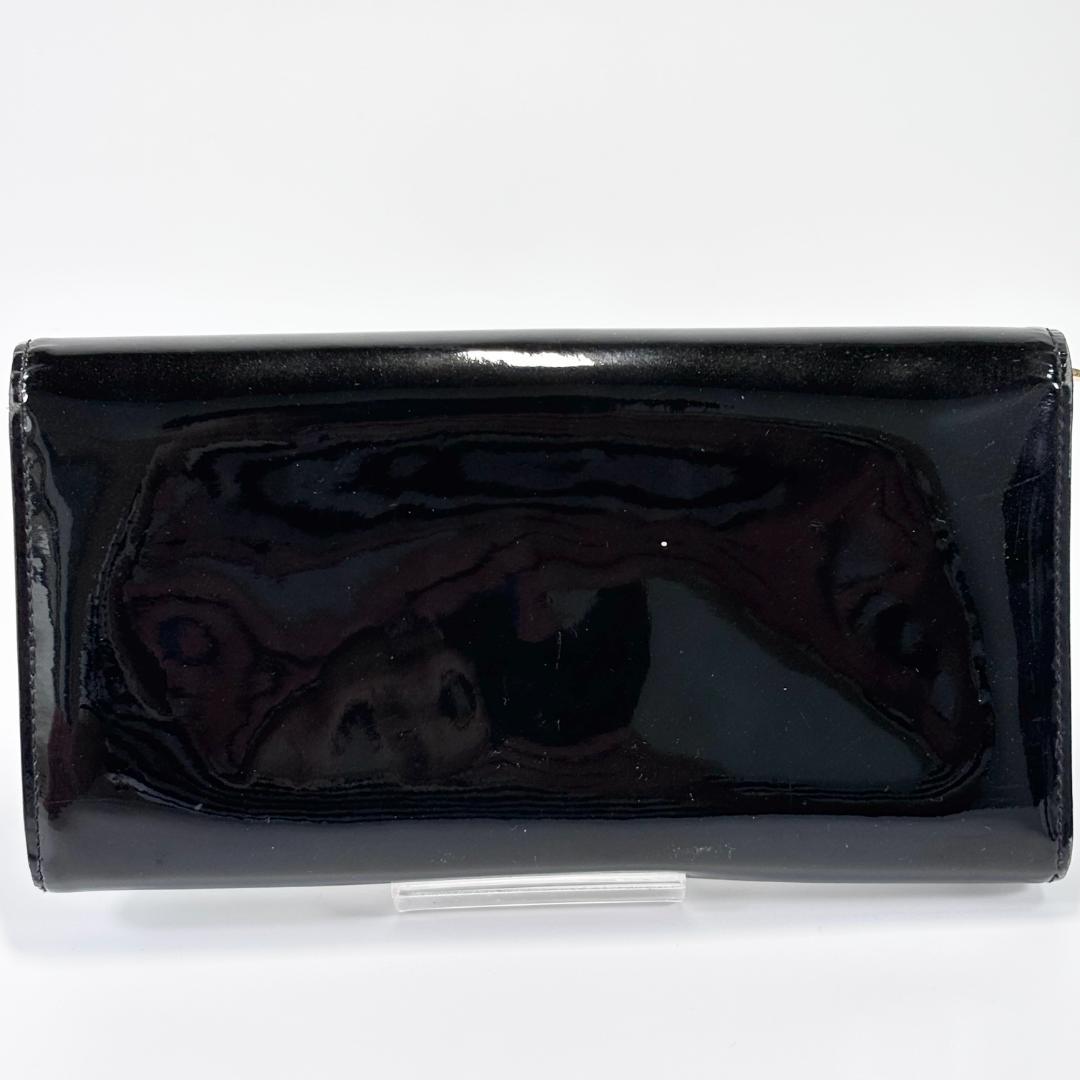 【美品】ルイヴィトン　長財布　エナメル　ブランド　LOUIS VUITTON