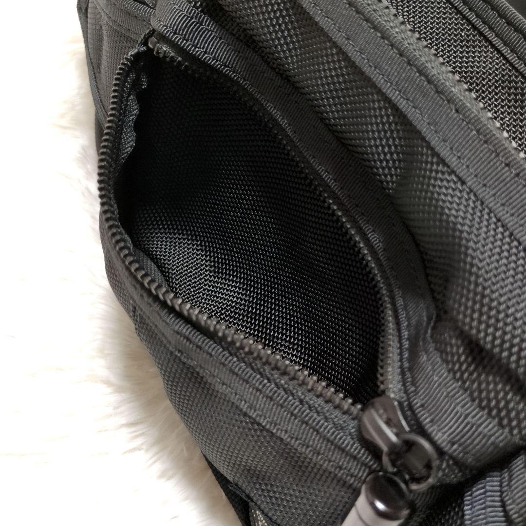 【新品同様】PORTER　HEAT　ウエストバッグ　S　黒　マグライト付き　人気