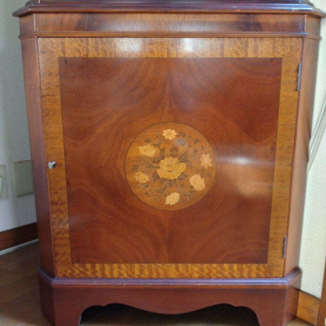 英アンティーク コーナーキャビネット