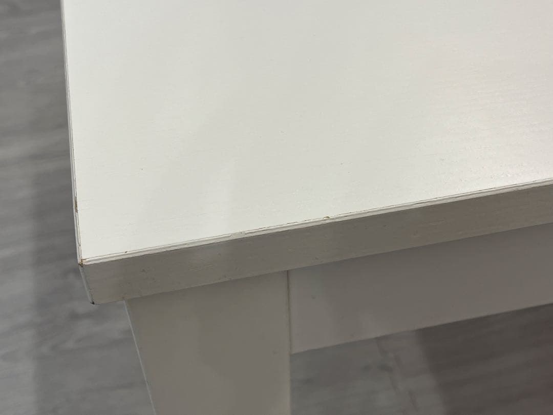 IKEA /イケア　LANEBERG レインベリ 伸長式テーブル, ホワイト