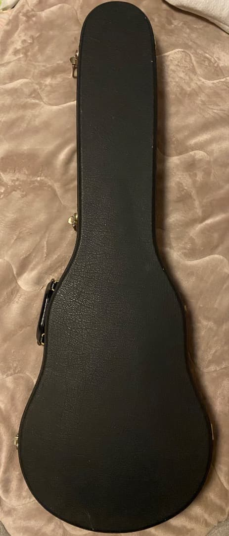 個人工房製 レスポールカスタム仕様 ホワイト ゴールドパーツ ハードケース付