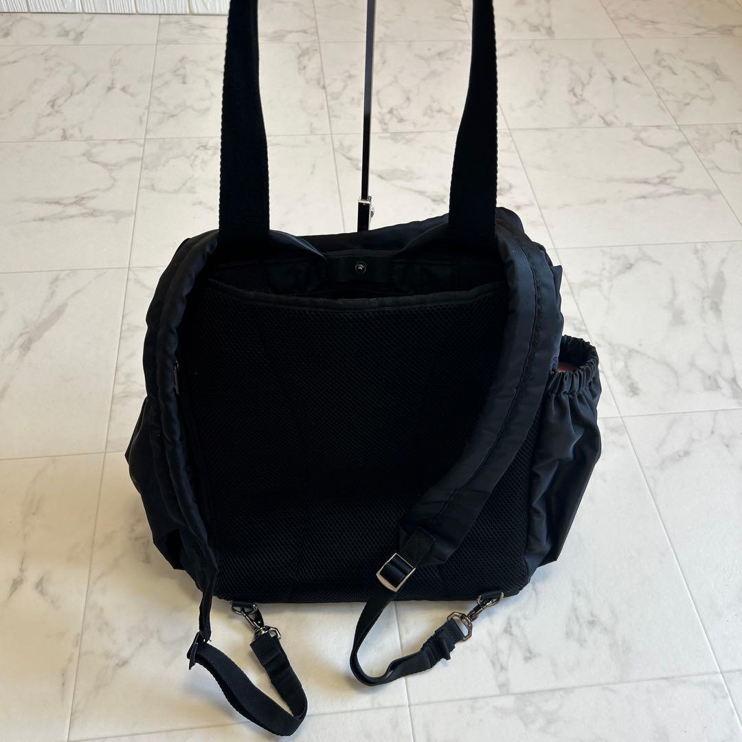 美品☆アニエスベー 大容量 マザーズバッグ 2way