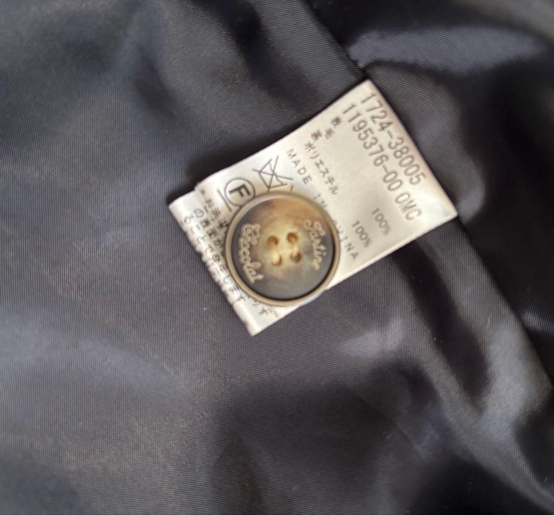 タルティーヌエショコラ　ネイビー　コート120 お受験にも使えます