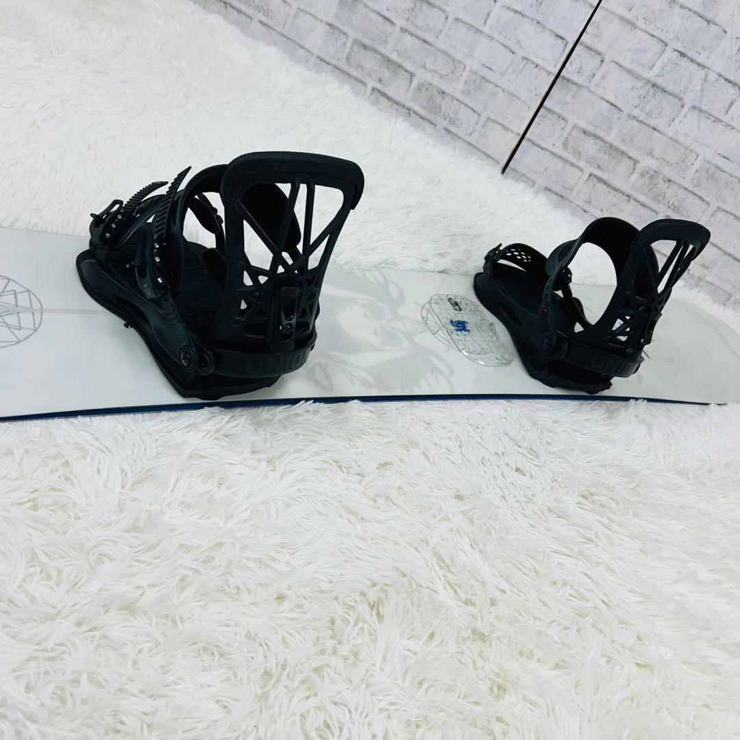 スノーボード ROME SDS ビンディング UNION 155cm カバー付き