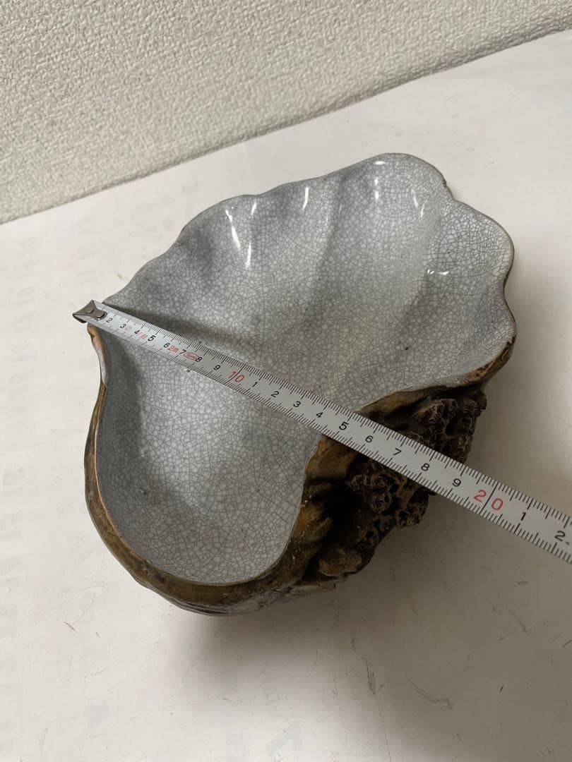 江戸時代　鮑に皿　一角焼 水月焼　二六焼 楽山焼 砥部焼　アンティーク