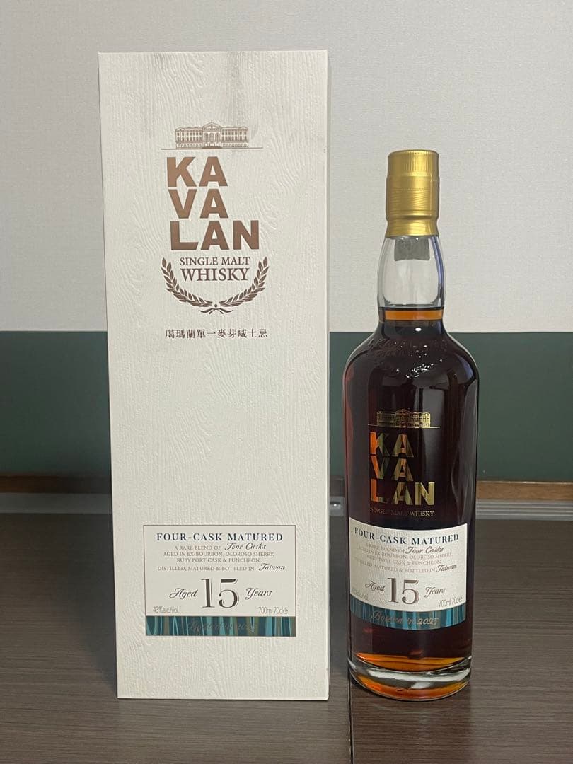 カバラン　KAVALAN FOUR CASK MATURED 15年 700ml