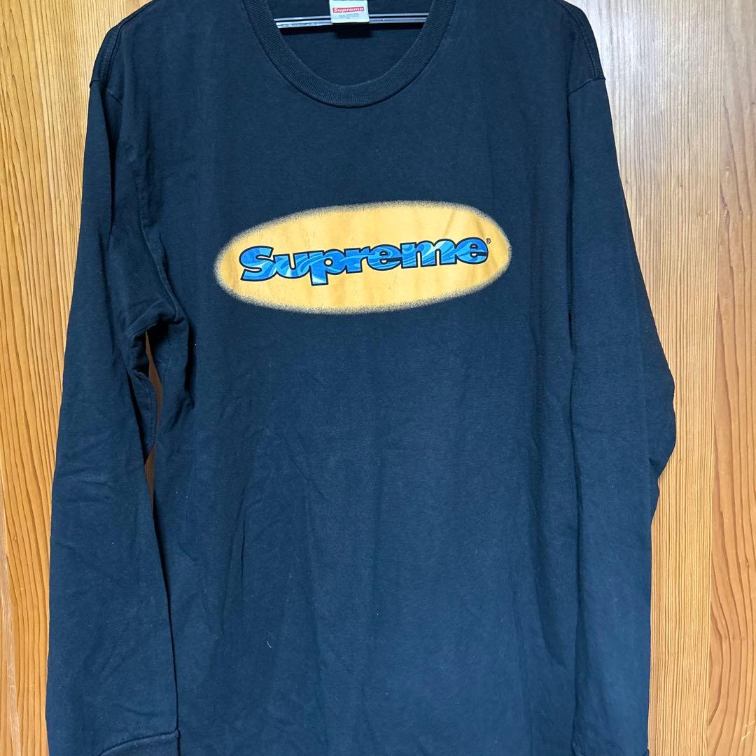 シュプリーム　ビッグロゴ　長袖tシャツ
